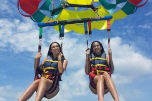 Capt Marvin Watersports / Parasail - Private Tour - Pickup at Grace Bay and the custom Coast Guard-certified boat