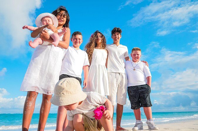 Island Beach Photoshoot - Picking the Right Moment: Couples, Families, and Birthday Energy