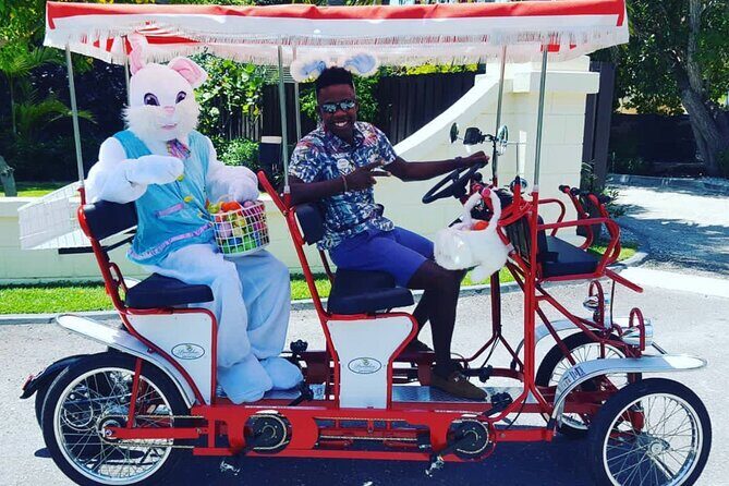 Party Bike Experience on Grace Bay Road - Stop 3: Danny Buoys for karaoke and the main-event fun