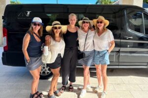 Private Airport Transfer to Hotel/Villa in Provo, Turks & Caicos - Inside the black Ford Transit: comfort, A/C, and luggage room