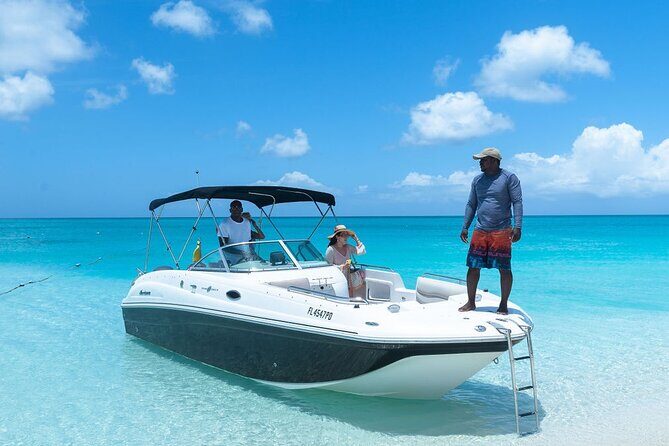 Private Grace Bay Boat Sunset Tour with Pickup - Pickup near Grace Bay or meeting in Turtle Cove