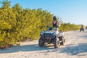 Providenciales 2 Hours ATV Adventure - Getting to the ride: start at Sunny Foods Dock Rd