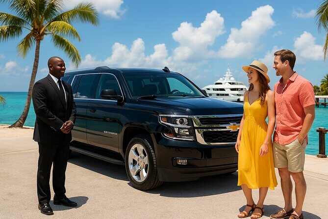 Turks and Caicos: Private ROUND-TRIP Airport Transfer - Door-to-door to hotels and villas: the convenience you notice immediately