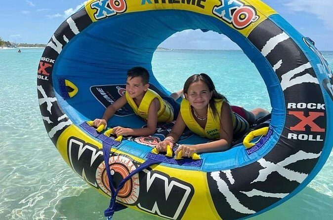 Wow Extreme Tube on Gracebay Beach Turks and Caicos Islands - Who this tube ride fits best (and who might prefer something gentler)